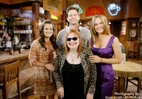 Diane visits the set of The Young and the Restless Set